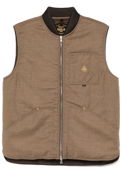 Gilet Jordan in marrone Briglia 1949- uomo